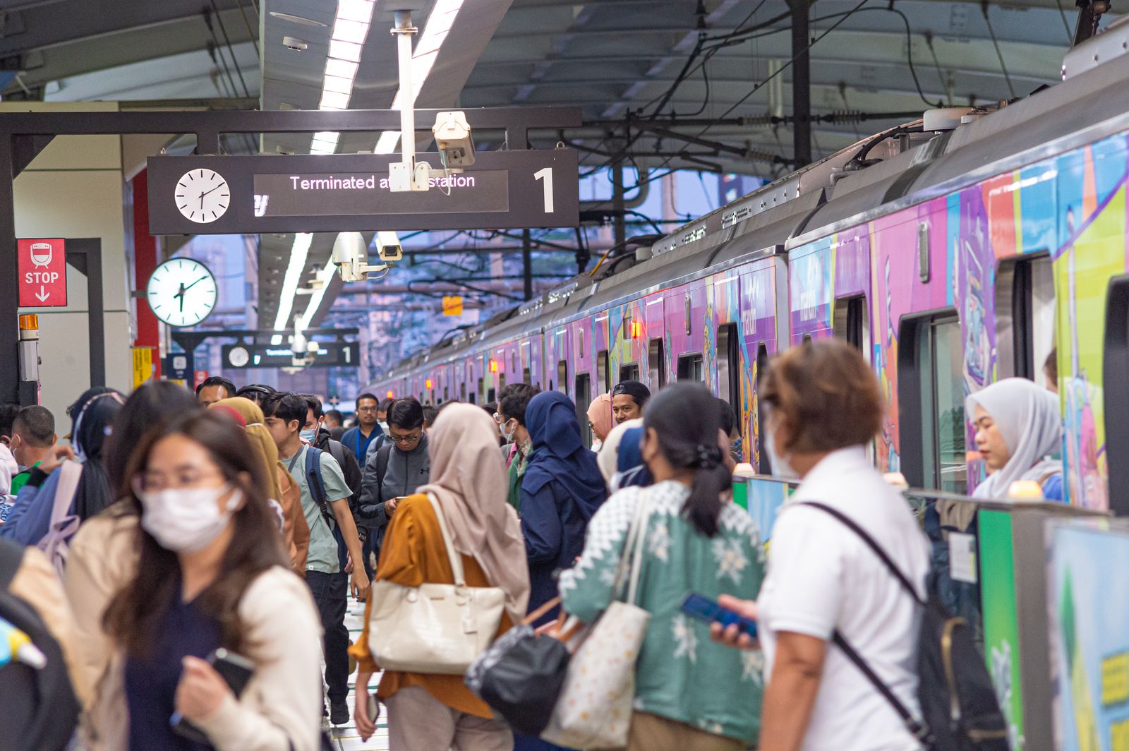 Jumlah Penumpang Mrt Jakarta Mengalami Kenaikan Pada Januari Mrt